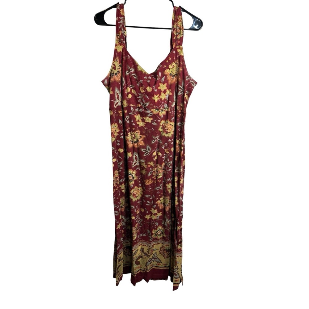 bizzit collection womens vintage dress tank top sleeveless‎ size XL extra large